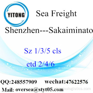 Shenzhen Port LCL Consolidação para Sakaiminato